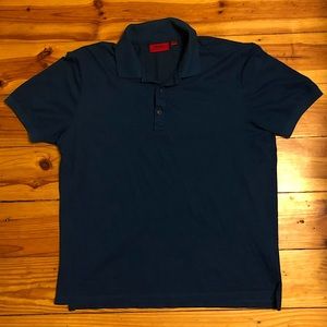 Hugo Boss Polo Navy Blue Size L